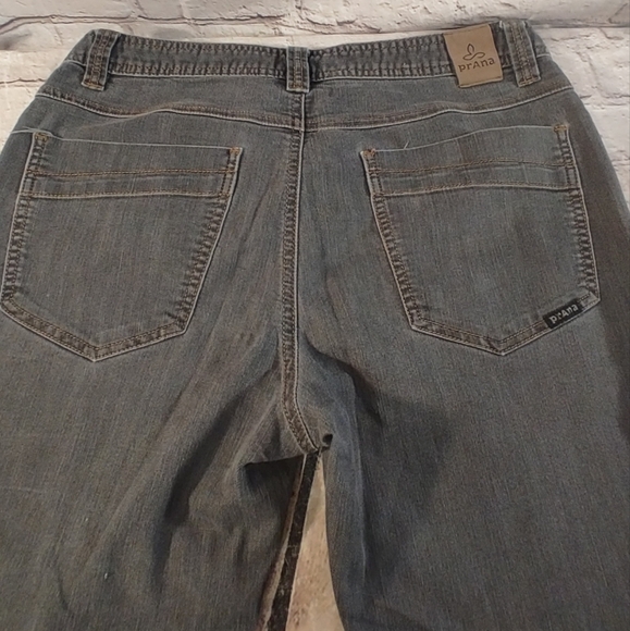 Prana Mens Slim Fit Jeans 32 Grey - Picture 6 of 16